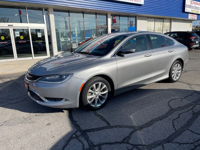  2015 Chrysler 200 LEATHER SUNROOF HEATED SEATS WE FINANCE ALL C in Cars & Trucks in London - Image 2