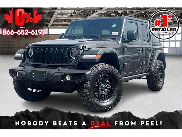 2025 Jeep Wrangler Willys in Cars & Trucks in Mississauga / Peel Region