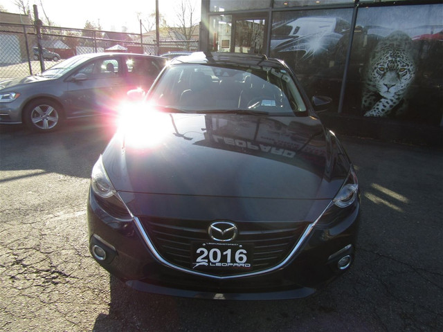 2016 Mazda MAZDA3 GT, Navi, Camera, Blind Spots, Bluetooth, Crui in Cars & Trucks in Mississauga / Peel Region - Image 2