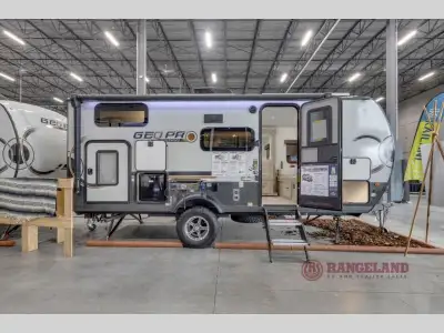 Forest River Rockwood Geo Pro travel trailer G20BH highlights: Exterior Storage Full-Size Bed 14' Po...