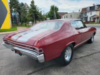 VERY RARE AND HARD TO FIND!! 1968 CHEVROLET CHEVELLE MALIBU 2 DOOR COUPE!! PERFECT DRIVER! FRAME AND... (image 5)