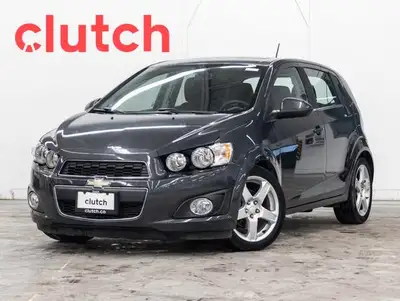 2016 Chevrolet Sonic LT w/ Power Sunroof, Heated Front Seats, Cr
