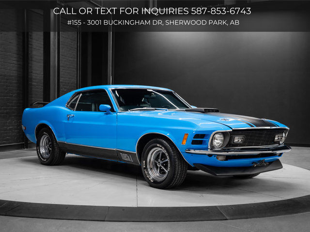 1970 Ford Mustang Mach 1 | 351 Cleveland | 4-Speed Manual in Cars & Trucks in Strathcona County