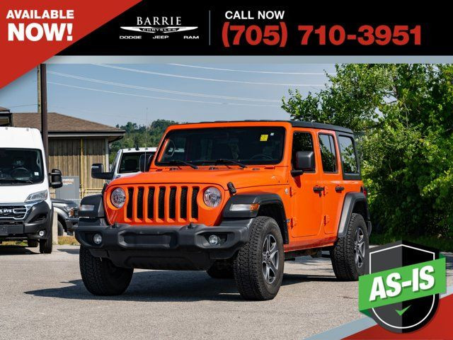 2019 Jeep Wrangler Unlimited Sport in Cars & Trucks in Barrie