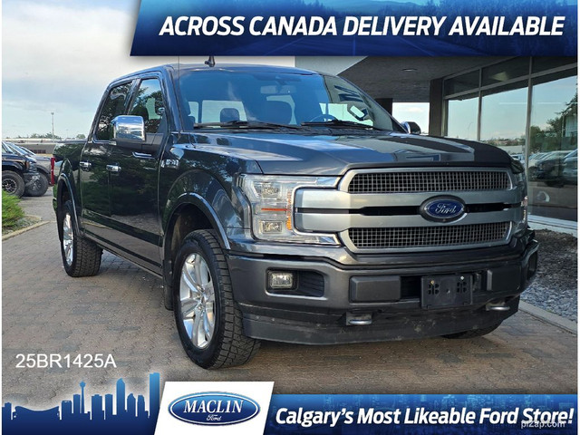 2018 Ford F-150 PLATINUM | TECH PKG | MAX TOW | MOONROOF in Cars & Trucks in Calgary