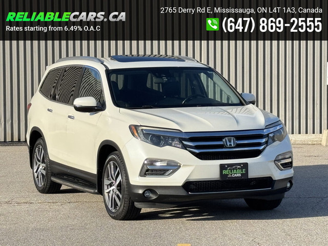 2016 Honda Pilot TOURING | AWD | No-Accident | Certified | Leath in Cars & Trucks in Mississauga / Peel Region - Image 4