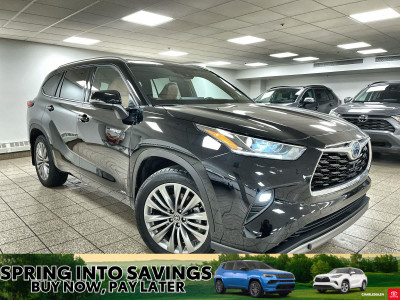 2021 Toyota Highlander Hybrid Limited HIGHLANDER HYBRID PLATI...