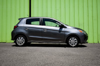 This 2022 Mitsubishi Mirage is for sale today. This hatchback has 77,083 kms. It's grey in colour .... (image 1)
