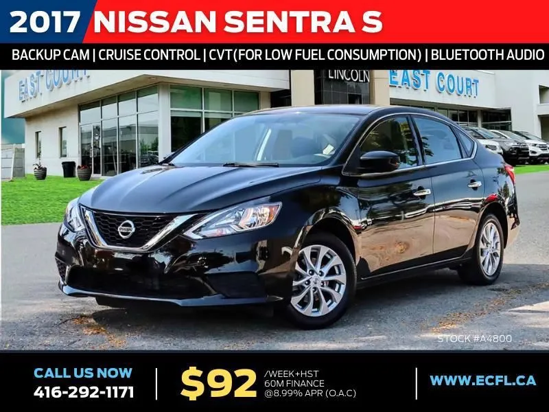 2017 Nissan Sentra S Automatic DN