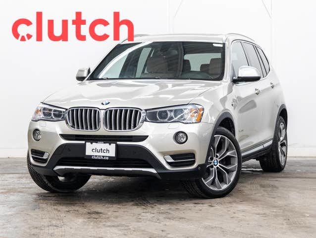 2016 BMW X3 xDrive28i AWD w/Heated Front Seats, Bluetooth, Rearv in Cars & Trucks in Bedford