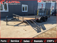 2024 Double A Trailers Utility Trailer 83in. x 16' (7000LB GVW)