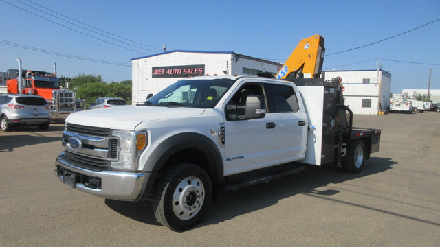2019 Ford F-550 XLT CREW CAB WITH EFFER 80 BOOM CRANE in Cars & Trucks in Edmonton - Image 2