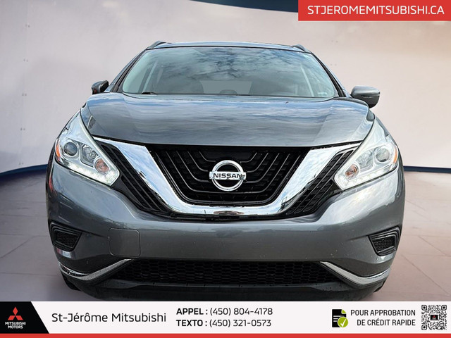 2017 Nissan Murano S / MAGS / CAMÉRA DE RECUL / SIÈGES CHAUFFANT in Cars & Trucks in Laurentides - Image 2