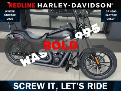 2015 Harley-Davidson® Dyna® Street Bob® Classic bobber style rides into the modern era, with optiona...