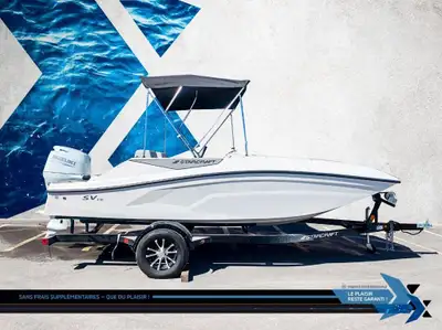 SV 16 OB 75HP deck boat bateau Ponté ???? Starcraft SV 16 OB 2025 Le Bateau Ponté Polyvalent et Réco...