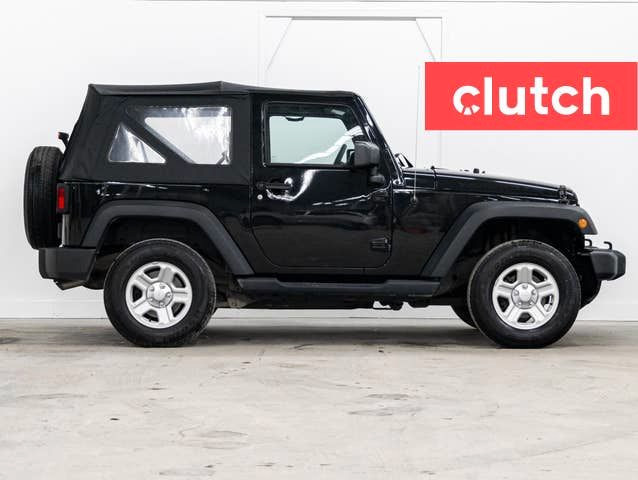2016 Jeep Wrangler Sport 4WD w/ Cruise Control, A/C, Aux in Cars & Trucks in City of Toronto - Image 4