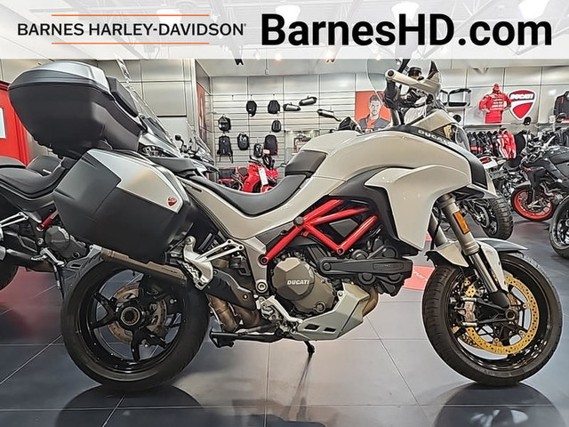 2015 Ducati Multistrada 1200 S Iceberg White in Sport Touring in Kamloops