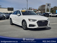 White 2023 Audi A4 45 Komfort quattro quattro 7-Speed Automatic S tronic 2.0L 4-Cylinder TFSI Bridge... (image 3)