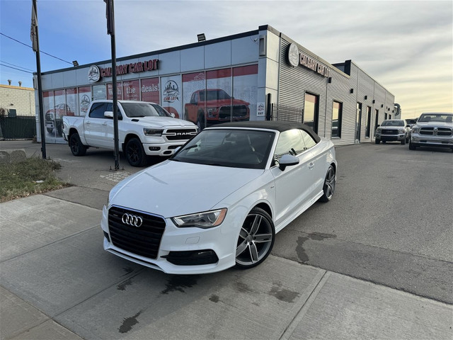 2016 Audi A3 Premium S Tronic Convertible LOW MILEAGE ONE OWNE in Cars & Trucks in Calgary