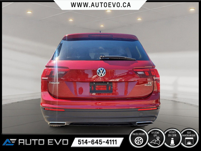 2018 Volkswagen Tiguan COMFORTLINE 4MOTION * CUIR * TOIT PANO *  in Cars & Trucks in City of Montréal - Image 3