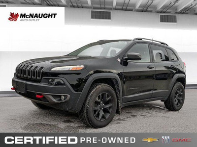 2017 Jeep Cherokee Trailhawk 3.2L 4WD | Heated Steering