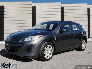 2010 Mazda 3 Sport GX ! Manual Transmission, Low Kms, Fully Inspected and New Brakes !
