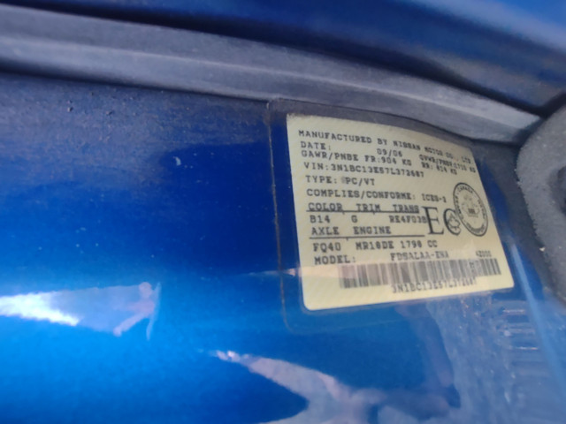 2007 Nissan Versa 1.8 S in Cars & Trucks in Kingston