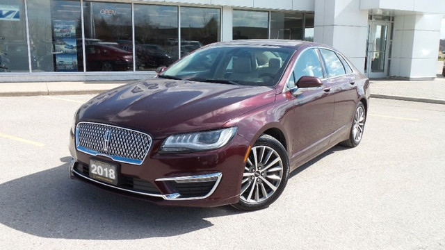  2018 Lincoln MKZ Select PLUS PACKAGE, MOONROOF, NAV, HTD SEATS  in Cars & Trucks in Stratford