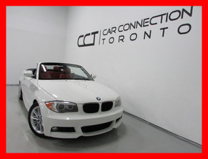 2013 BMW 1 Series 128I CABRIOLET *M SPORT/RED LEATHER/LOW KMS/WOW!!!*