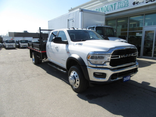  2020 Dodge RAM 5500 DIESEL CREW CAB 4X4 WITH 12 FT FLAT DECK in Cars & Trucks in Markham / York Region