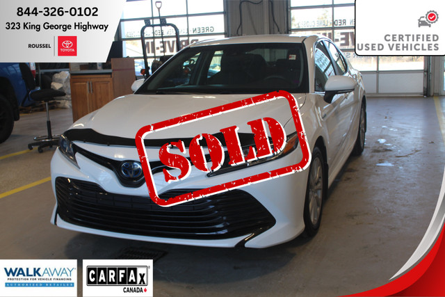 2018 Toyota Camry Hybrid LE SOLD in Cars & Trucks in Miramichi