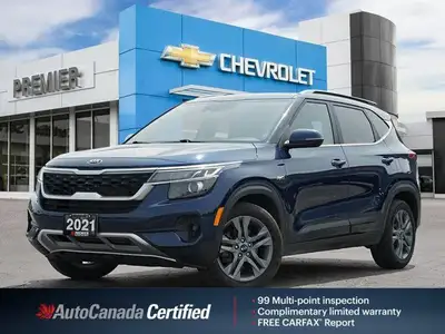 Experience the perfect blend of style and practicality with this 2021 Kia Seltos EX. Boasting a slee...