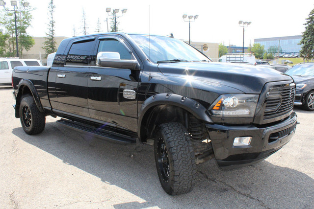 2018 Ram 3500 Longhorn Mega Cab Navi/S.Roof/Lthr/B.Cam in Cars & Trucks in Calgary - Image 3