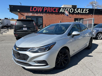  2018 Chevrolet Cruze 4dr Sdn 1.4L Premier*Leather*Sunroof*Camer
