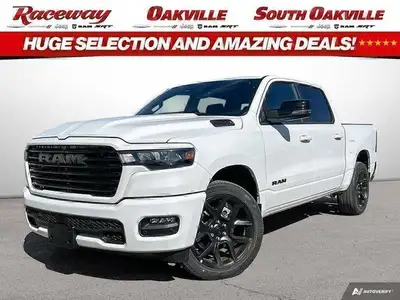 CREW CAB 4X4, CLOTH/VINYL FRONT HEATED BUCKET SEATS, 22X9'' BLACK-PAINTED ALUMINUM RIMS, GPS NAVIGAT...
