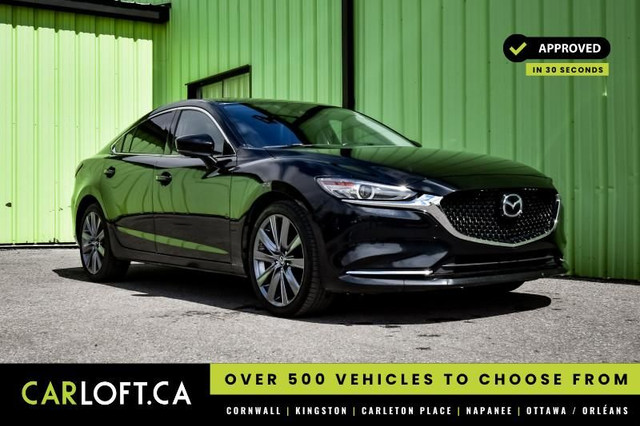 2019 Mazda Mazda6 GT Auto • HUD • SUNROOF • COOLED LEATHER • NAV in Cars & Trucks in Ottawa