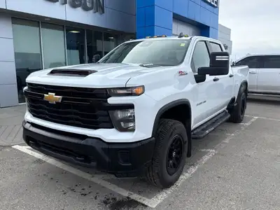 2024 Chevrolet Silverado 2500HD Work Truck 4WD – 6.6L V8 Gas | Z71 Off-Road | Gooseneck Prep | HD Re...