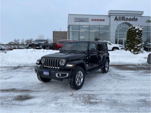 2021 Jeep Wrangler Unlimited Sahara Unlimited 4x4 Heated leather/nav/sound/led