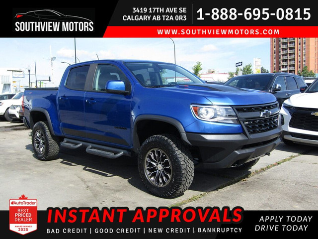 2020 Chevrolet Colorado ZR2 4WD CREWCAB 2.8L TURBO DIESEL NAV/CA in Cars & Trucks in Calgary