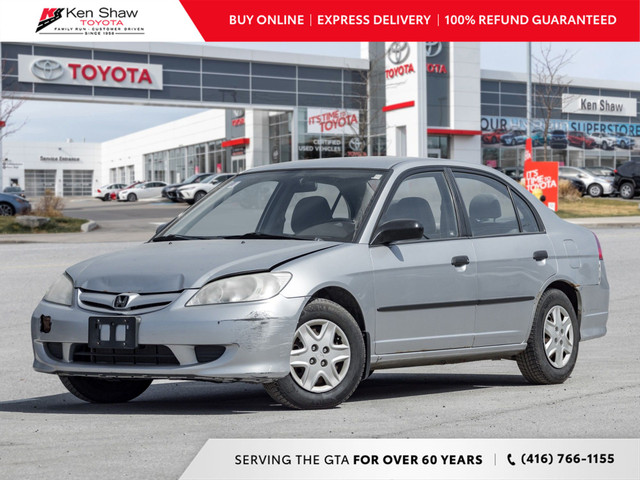 2005 Honda Civic DX AS IS SPECIAL PRICE / NOT SOLD CERTIFED in Cars & Trucks in City of Toronto
