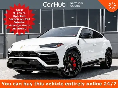 Experience the uncompromising driving experience of this 2022 Lamborghini Urus! It boasts a 641 Hors...