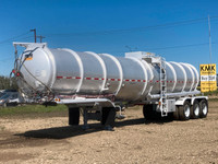 2012 Brenner 33310 Liter Crude Oil Aluminum Tank Trailer (Pump)