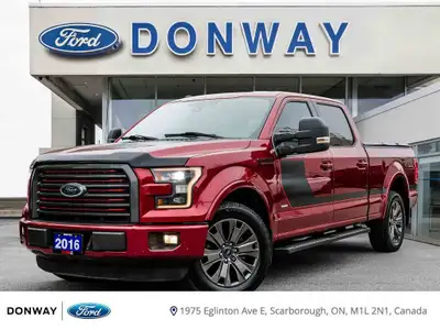 502A LARIAT SERIES | BLIND SPOT MONITORING | 6.5 BOX LONG BOX | 3.5L ECOBOOST | VOICE ACTIVATED NAVI...
