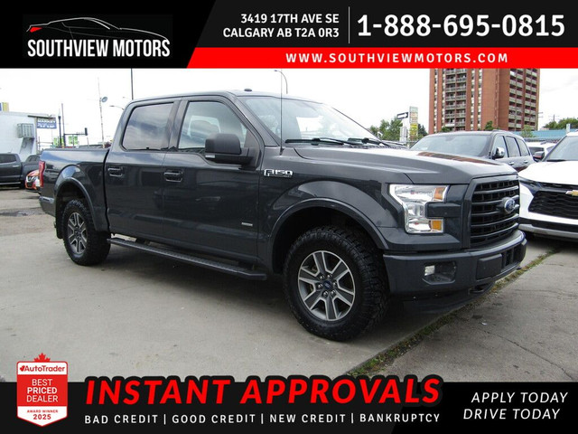 2016 Ford F-150 SPORT 4WD SUPERCREW 2.7L ECO-BOOST B.CAM/R.START in Cars & Trucks in Calgary
