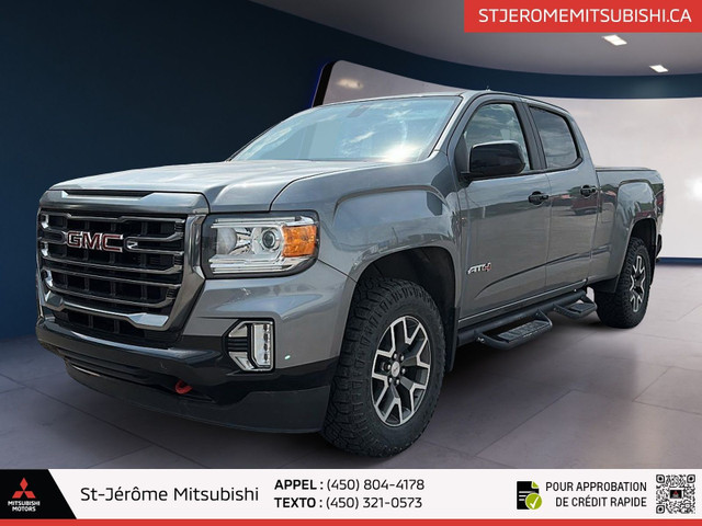 2021 GMC Canyon 4WD CREW CAB  APPLE CARPLAY  ANDROID AUTO in Cars & Trucks in Laurentides