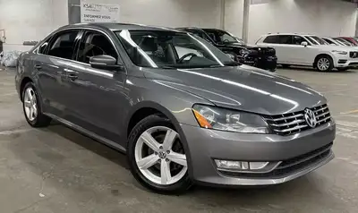 VOLKSWAGEN PASSAT V6 SE 2015/CUIR/TOIT/CAMERA/CRUISE/BLTH/AC/MAGS/AUCUN ACCIDENT/161100KM! VIN: 1VWB...