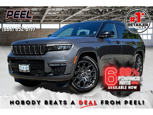 2025 Jeep Grand Cherokee L SUMMIT RESERVE | LuxTech | High Alt | in Cars & Trucks in Mississauga / Peel Region