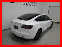 2020 TESLA MODEL 3 CARFAX VERIFIED, CLEAN TITLE 98,000KM AUTOMATIC TRANSMISSION WHITE EXTERIOR ON BL... (image 4)