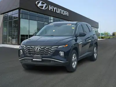The 2022 Hyundai Tucson Preferred, available at Ajax Hyundai, offers a harmonious blend of efficienc...