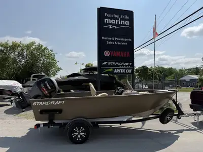 2024 Starcraft Freedom 16 Tiller | Yamaha F70 Trailer included W Upgraded Rims Matching spare 3rd Se...